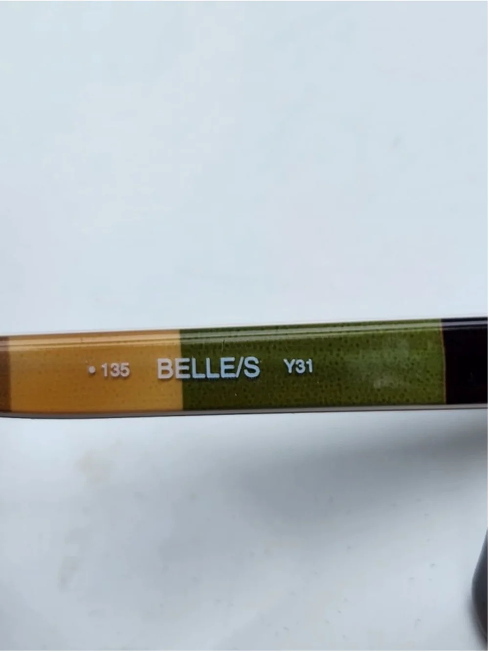 KATE SPADE Belle Brown Tortoiseshell Striped Oval Sunglasses‎ #33